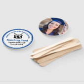 Blue High School Marching Band Handwaaier (Niet-gemonteerd)