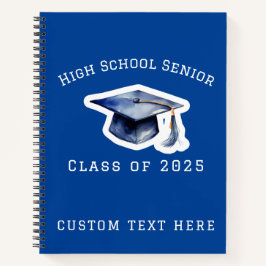Blue High School Senior Class van 2025 Notitieboek