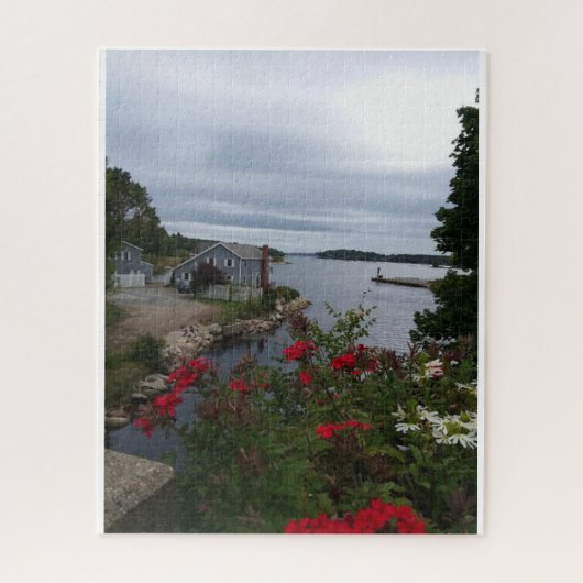 Blue Hill - A Maine Harbour Legpuzzel (Verticaal)