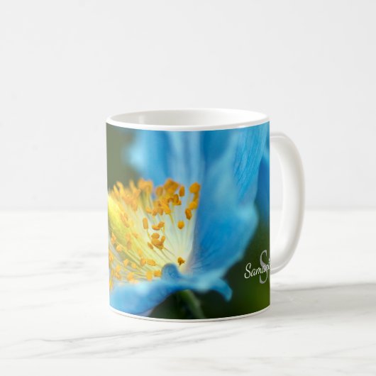Blue Himalayan Poppy Mug Koffiemok (Voorkant rechts)