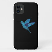 Blue Himmingbird Case-Mate iPhone Case (Achterkant)