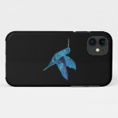 Blue Himmingbird Case-Mate iPhone Case (Achterkant (horizontaal))