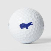 Blue-Hippo Golfballen (Voorkant)
