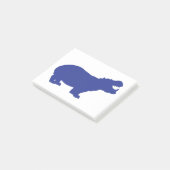 Blue-Hippo Post-it® Notes (Schuin)
