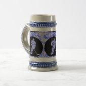 BLUE HOCKEY PLAYER BIERPUL (Voorkant links)