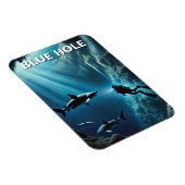 Blue Hole Belize Scuba Diving Magneet (Rechterzijde)