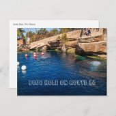 Blue Hole op Route 66 Briefkaart (Voorkant / Achterkant)
