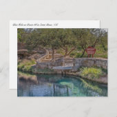 Blue Hole op Route 66 Briefkaart (Voorkant / Achterkant)