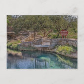 Blue Hole op Route 66 Briefkaart (Voorkant)