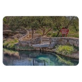 Blue Hole op Route 66 Magneet
