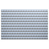 Blue Holiday Fabric Blue KerstTree Fabrics Stof (Yard (91,4 cm))