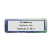 Blue Holiday Retouradres Etiket (Voorkant)