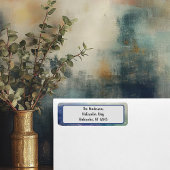 Blue Holiday Retouradres Etiket