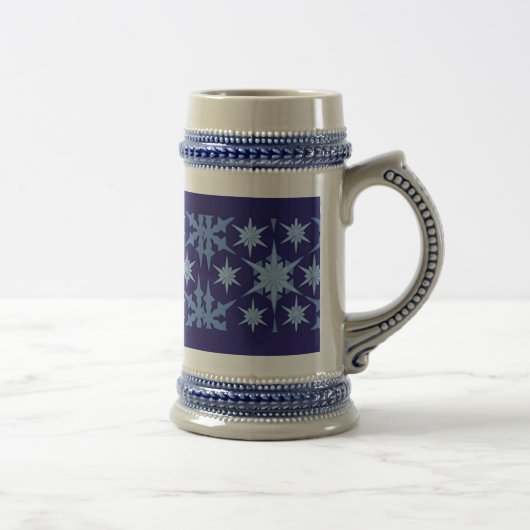 Blue Holiday Stein Mok (Rechts)