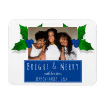 Blue Holly Berry Plant Leaves