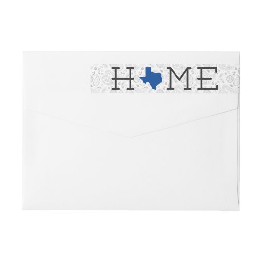 Blue HOME Texas (Achterkant)