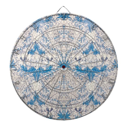 Blue Honeysuckle (van William Morris) Dartbord (Voorkant)