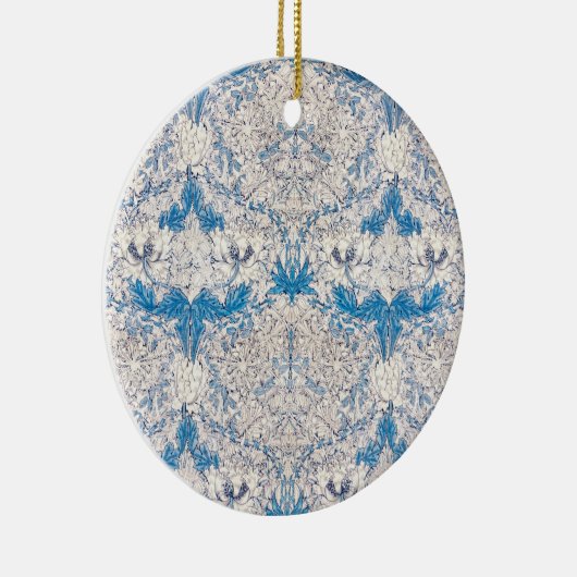 Blue Honeysuckle (van William Morris) Keramisch Ornament (Rechts)