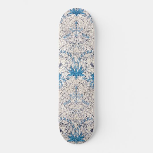 Blue Honeysuckle (van William Morris) Persoonlijk Skateboard (Voorkant)