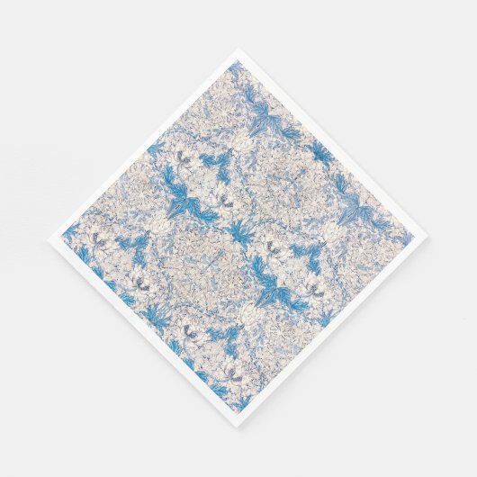 Blue Honeysuckle (van William Morris) Servet (Hoek)