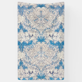 Blue Honeysuckle (van William Morris) Spandoek