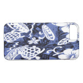 Blue Honu Hawaiian Print Case-Mate iPhone Case (Achterkant (Horizontaal))