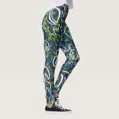 Blue Honu Leggings (Rechts)