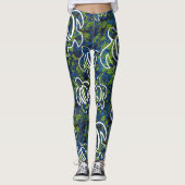 Blue Honu Leggings (Voorkant)