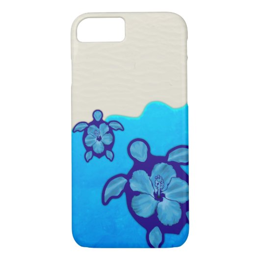 Blue Honu Turtles Case-Mate iPhone Case (Achterkant)
