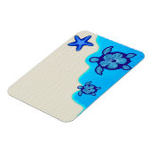 Blue Honu Turtles Magneet (Linkerzijde)