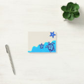 Blue Honu Turtles Post-it® Notes (Kantoor)