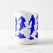 Blue Hoody Bicycle Mok (Center)