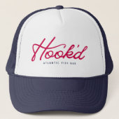 Blue Hook'd Trucker Hoed Trucker Pet (Voorkant)