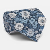 Blue Hope Stropdas (Opgerold)