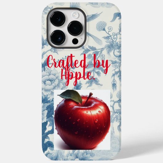 "Blue Horizon: Apple-geïnspireerd iPhone Case Desi (Achterkant)