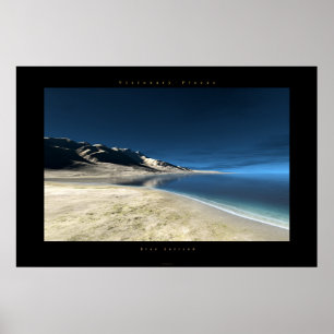 Blue horizon poster