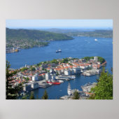 Blue Horizon Poster (Voorkant)