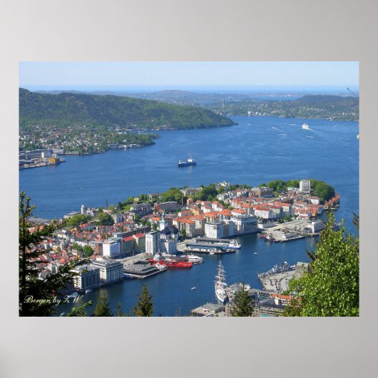 Blue Horizon Poster (Voorkant)