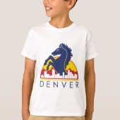 Blue Horse Denver T-shirt (Voorkant)