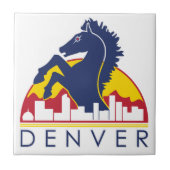Blue Horse Denver Tegeltje (Voorkant)