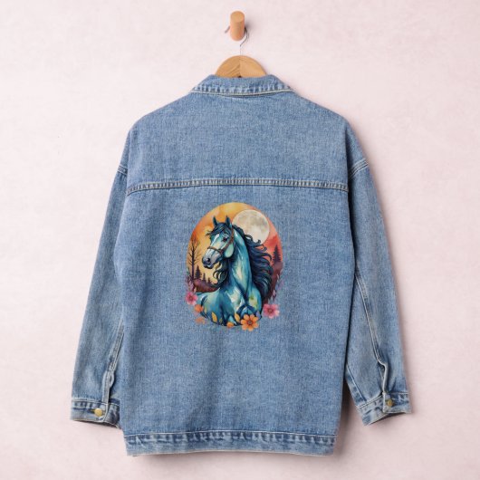 Blue Horse Dream Denim Jacket (Hangar)
