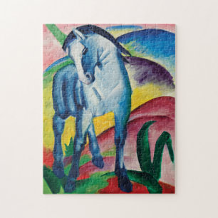 Blue Horse I van Franz Marc Legpuzzel
