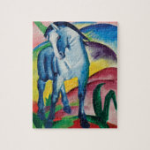 Blue Horse I van Franz Marc Legpuzzel (Verticaal)