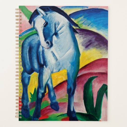 Blue Horse I van Franz Marc Planner (Voorkant)