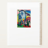 Blue Horse I van Franz Marc Planner (Achterkant)