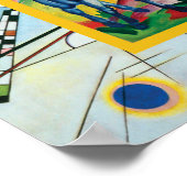 Blue Horse I van Franz Marc Poster (Hoek)