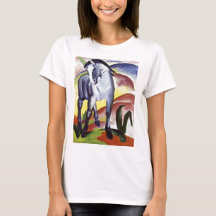 Blue Horse I van Franz Marc T-shirt