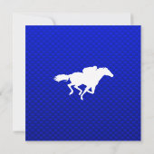 Blue Horse Racing Kaart (Achterkant)