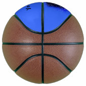 Blue Horse Running at Sterrennacht - aangepaste te Basketbal (Rechts)