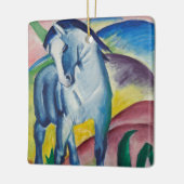 Blue Horse van Franz Marc,  Kunst Keramisch Ornament (Links)